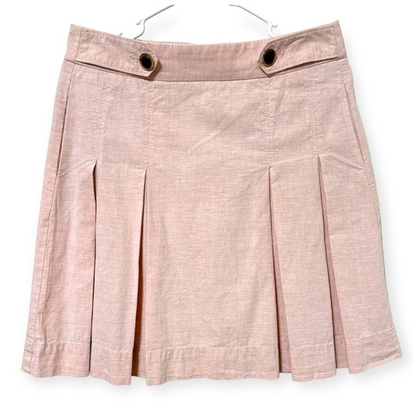 J. Crew Dresses & Skirts - J.Crew Pink Pleated Mini Skirt, Size 2